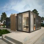 China Prefab Modular House Prefab Houses Low Cost Container Homes 3 Bedroom