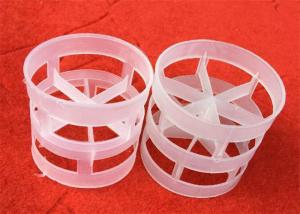 Wholesale Ozone Absorption Tower Packing Pvc Pall Ring 76MM Long Lifespan from china suppliers