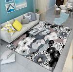 Beautiful Flowers Tulip And Roses Living Room Floor Carpet With Special Style