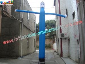 Wholesale Blue color Advertising Inflatables rip-stop nylon parachute Air Dancer / Sky Dancer Tube from china suppliers