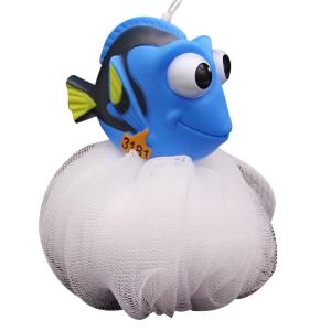 Wholesale Baby Cute Soft Vinyl Toys Animal Cartoon Colorful Mesh Sponge PE Bath Shower Puff Ball from china suppliers