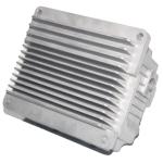 Anodized PVDF CNC Machining Parts Extruded Aluminum Heat Sink