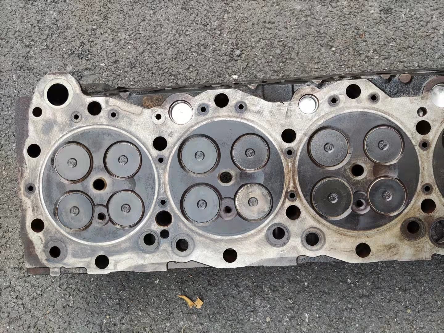 Diesel Used Engine Cylinder Head 6WG1 For Excavator ZX450 ZX470-5 Original
