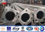 5-15 Meters Light Column Commercial Light Poles With Hot Dip Galvanization