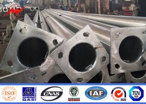 Wholesale 12meter Iso Certificate Hot Dip Galvanization Double Arm Street Light Pole from china suppliers