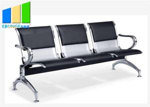 Wholesale Stainless Steel Public 3 Seater Airport Bank Waitings Chair For Hospital from china suppliers