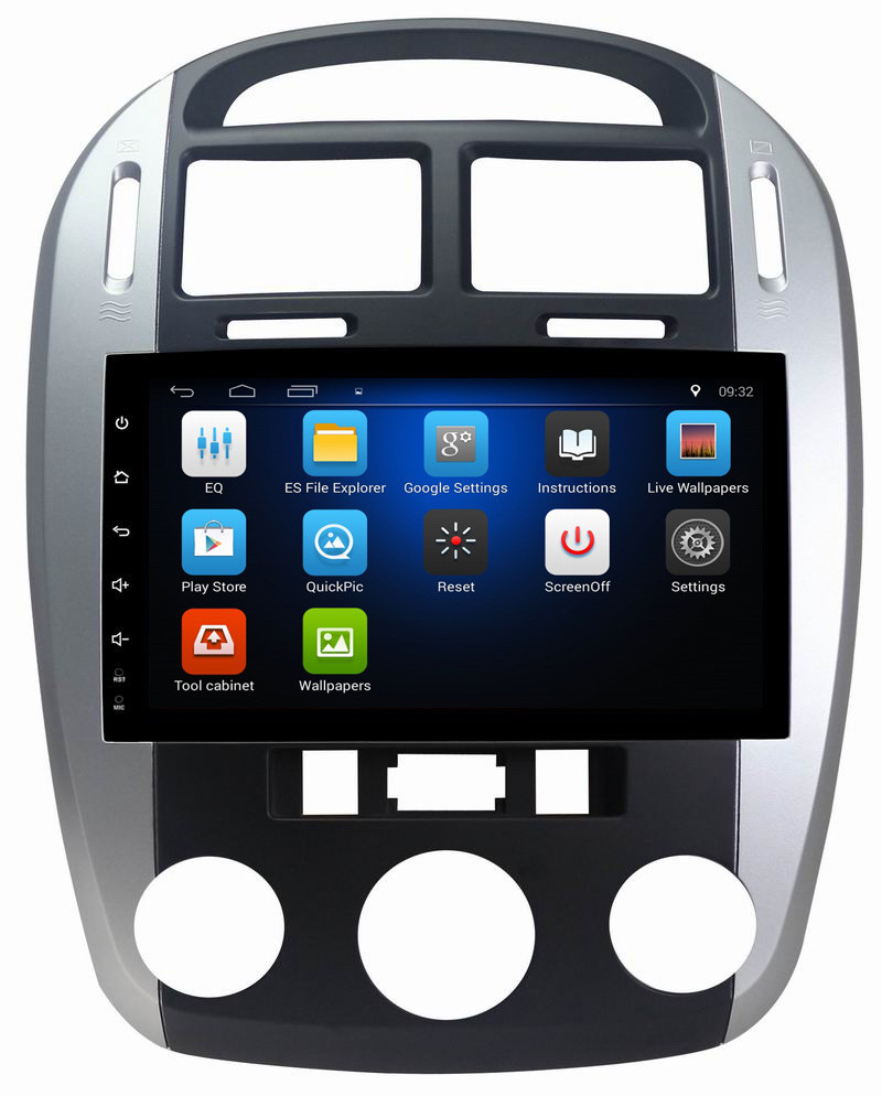 Ouchuangbo car radio 9 inch digital screen android 8.1 for Kia Cerato with BT USB wifi dual zone reverse camera