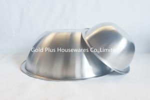 Wholesale 26cm Wholesale multifunctional durable kitchen rice wash basin full size food grade stainless steel mixing bowl from china suppliers