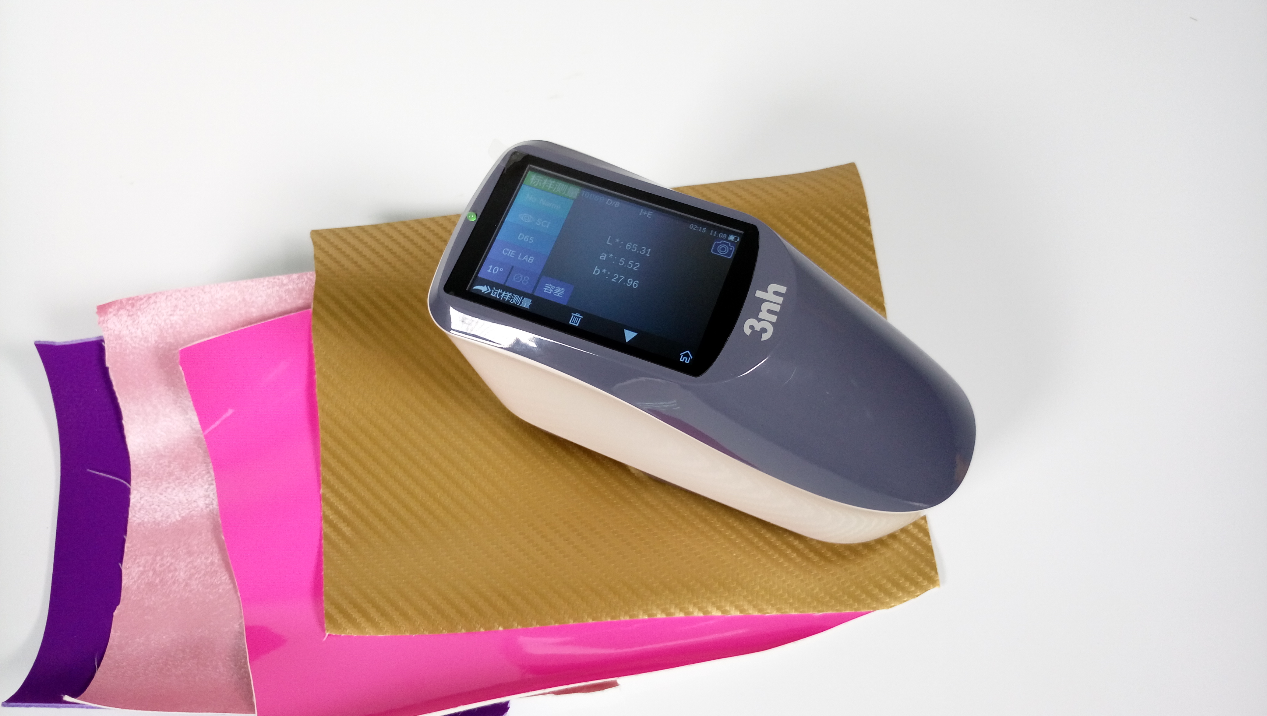 3nh YS3060 UV color spectrophotometer with 400nm 700nm wavelength for fluorescent sample color difference check