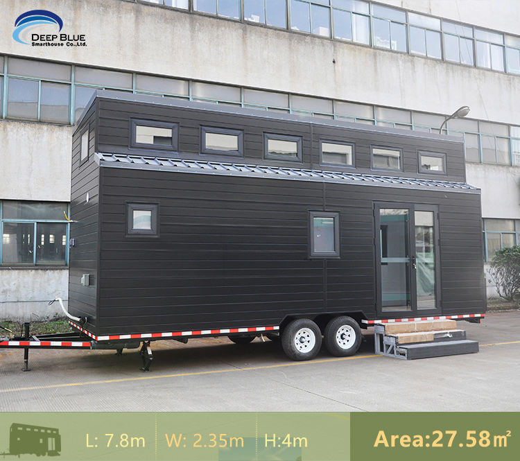 AS/NZS/US Standard Light Steel Prefab Tiny House On Wheels Modular Home Kit