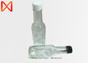 Wholesale Non Leakage Commercial Bbq Sauce Glass Bottles Metal Screw Cap CE Certified from china suppliers