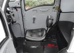 Passenger Seat Roof Covered Electric Bike , 800 W Enclosed 3 Wheel Motorcycle