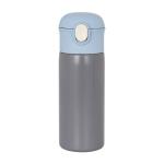 Finger Touch Open Thermos Bottle Double Wall Stainless Steel