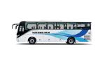 30 50 Seater Coach Tour Bus Front Wheel Drive Diesel Coach