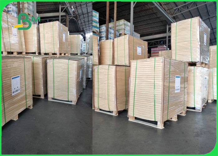 35gsm 45gsm FDA MG White Kraft Paper For Tea Package Harmless 70 x 100cm