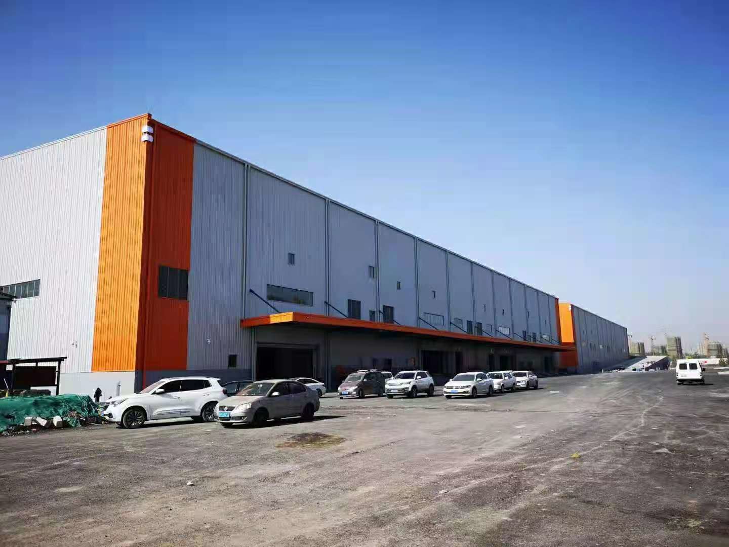 Well Cladding Waterproof Industrial Portal Frame Steel Structure Workshop Solution