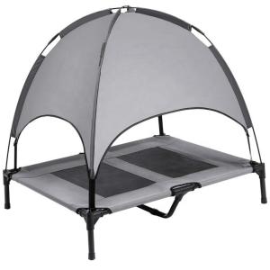 Wholesale 80kg 7in Elevated Canopy Dog Bed Breathable Steel Frame from china suppliers