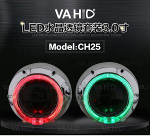 Wholesale CH25 3.0inch Round Crystal angel eye Bixenon Car hid xenon projector kit from china suppliers