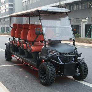 Wholesale 72V Lithium Battery 8 Seat Luxury Battery Powered Electric Golf Cart Buggy CE Approved China Made from china suppliers