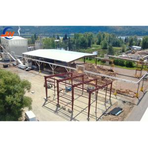 Wholesale Corrugated Steel Plate Roofing Prefab Light Steel Frame Workshop for Plant and Office from china suppliers