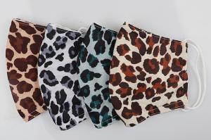 Wholesale Fashion woven Leopard fabric cotton Face Mask,winter face mask,against Dust mask from china suppliers