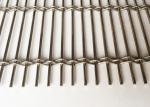 SS304 Plain Weave Metal Decorative Exterior Facade For Architectural Woven Wire