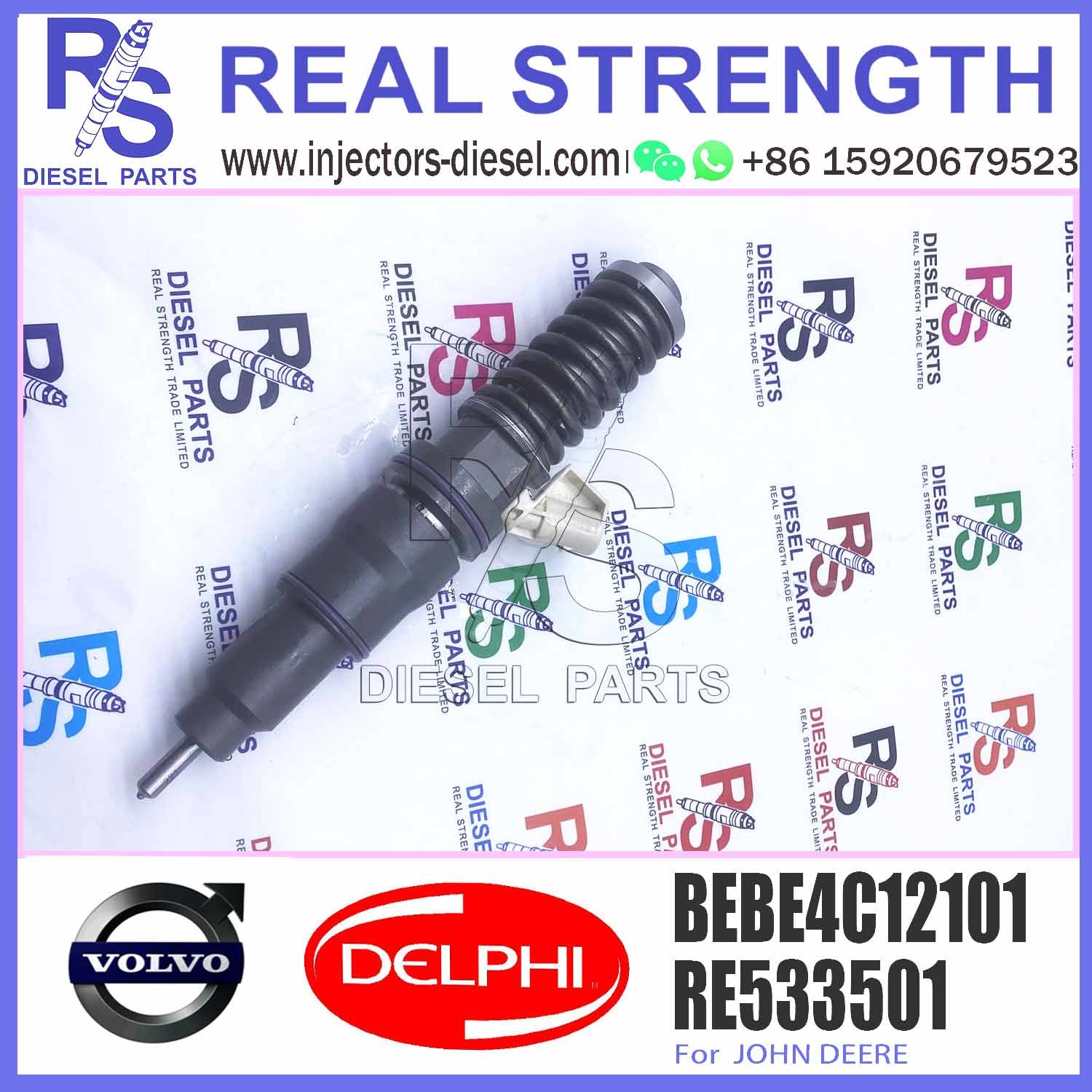 Fuel injector DZ121294 Electronic Unit Injector BEBE4C12101 For diesel engine injector assembly Excavator