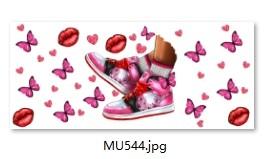 Wholesale Strong Adhesive Valentine'S Day UV DTF Tumbler Cup Wraps UV Resistant from china suppliers