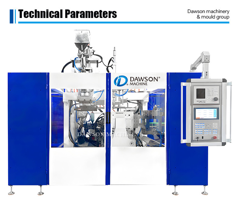 Single Station 20L 23L 25L HDPE Jerry Can Extrusion Blow Molding Machine