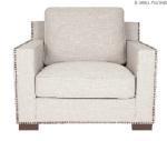 Hotel fabric lounge chair,single sofa 7155-1
