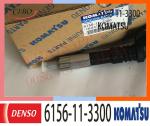 6156-11-3300 KOMATSU Diesel Engine Fuel Injector 6156-11-3300 095000-1211