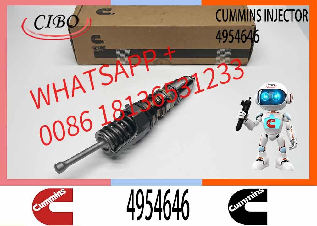 Remanufactured High Quality Common Rail Diesel Fuel Injector 4954645 4954646