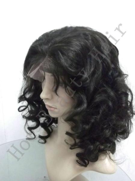 Straight Remy Human Hair Front Lace Wigs With Baby Hair Around