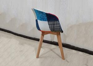 Wholesale Solid Wood Patchwork Dining Chair With Super Load Bearing from china suppliers