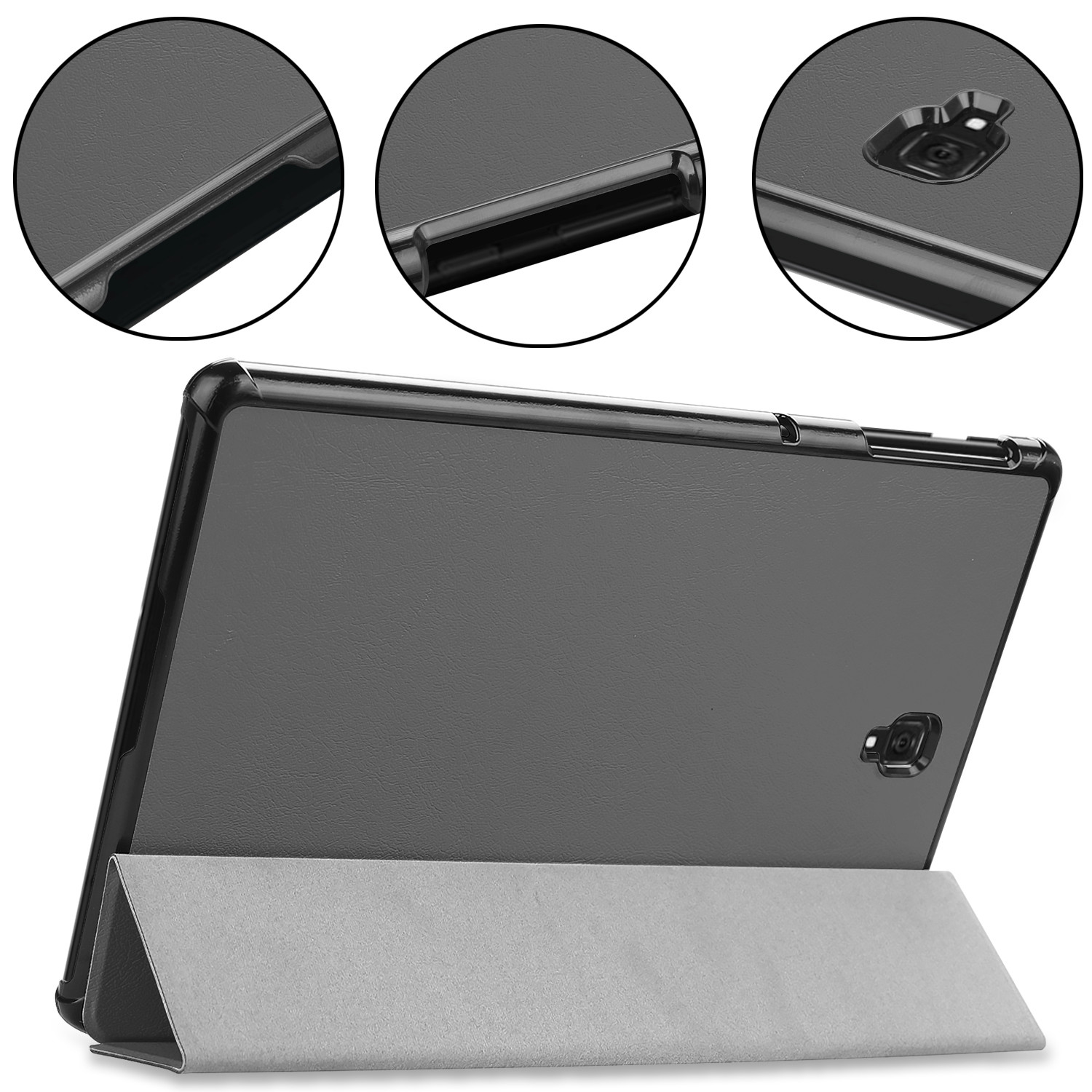 Samsung Galaxy Tab S4 10.5 Inch 2018 Case Stand Cover for Tab S4 10.5'' 2018(SM-T830 /T835/T837)
