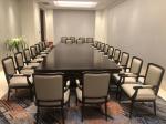 5 Star Hotel International Hotel Custom Dining Table Set Wearproof Waterproof