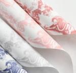 European retro printed kraft paper flower packaging paper