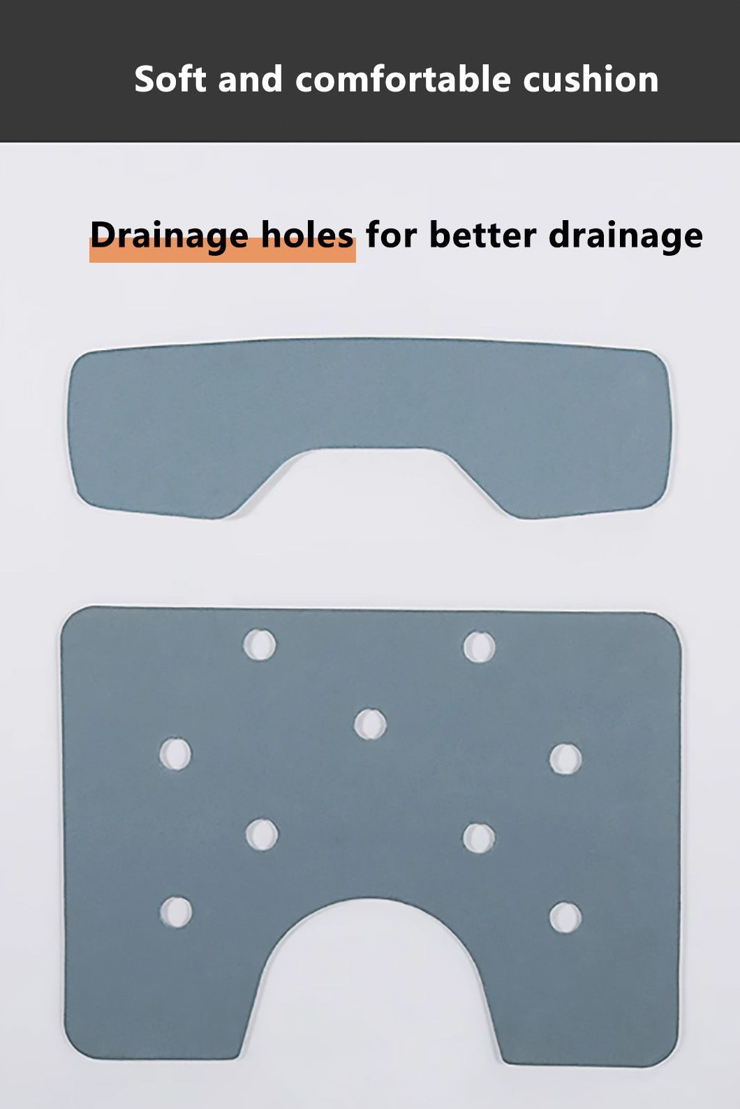 Professional Aluminum Shower Chairs for Disabled Non-Slip Bathtub Shower Chair Seat