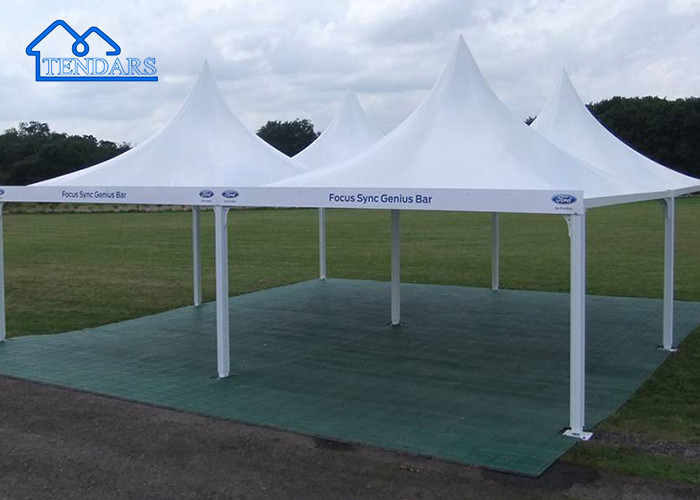 Can Be Customized High Peak Frame Tent Pagoda Tent Of Aluminium Structure For Fashion Show Exhibition