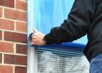 Window Glass Protection Film PE Plastic Protective Film For Privacy Keep