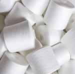 100% Polyester Yarn For Sewing Thread 40/2 40/3 Raw White