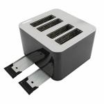 120v 4 Slice Sandwich Toasters Stainless Steel For Household