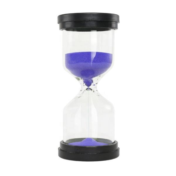 Hot sell plastic sand timer hourglass 30 seconds, 1min, 5 min, 10min, 15min, 30