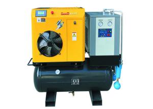 Wholesale Electric AC Power 15hp Combined Screw Air Compressor Moveable from china suppliers
