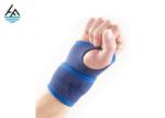 Bule Weightlifting Wrist Wrap Wrist Bandage With Hand Grips Pads
