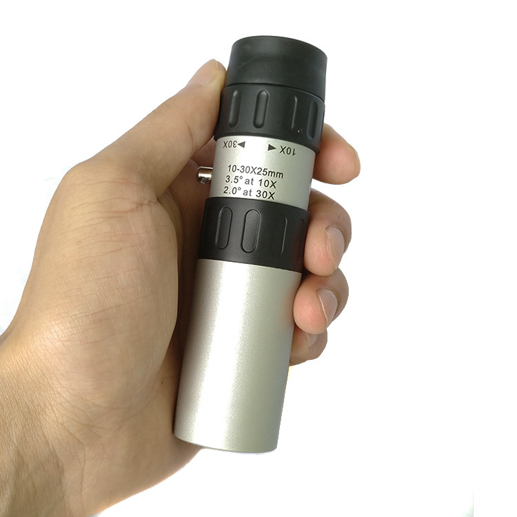 Portable Monocular Handheld Telescope 10-30x25 High Magnification
