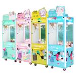 Grabber Mini Claw Crane Machine / Doll Crane Machine Coin Accepted Ready