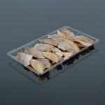 Hengmaster Pet Clear Serving Oval Disposable Plastic Tray White