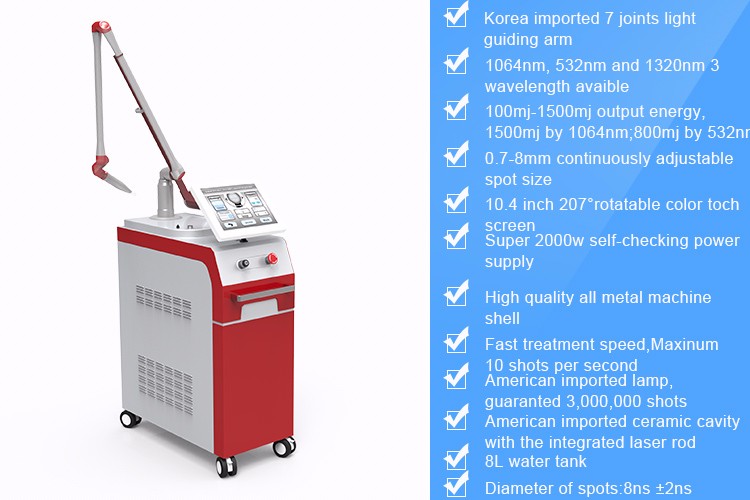 2016 Chrismas promotion!! tatto, pigment removal, skin whitening, ND-Yag laser machine with CE approvide,ODM,OEM servic