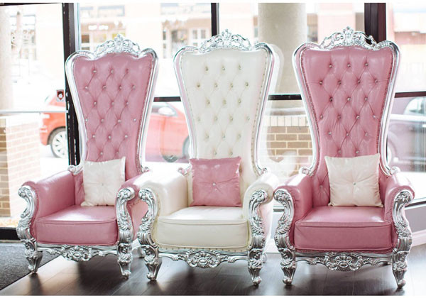 High Back Gold King Bride And Groom Wedding Throne Chairs For Rent 1750x520x550mm